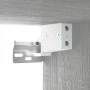 Mueble con espejo y LED color gris Sonoma 76x15x55 cm de vidaXL, Tocadores de baño - Ref: Foro24-820446, Precio: 57,00 €, Des...