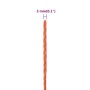 Cuerda de trabajo polipropileno naranja 3 mm 25 m de vidaXL, Sogas y cuerdas metálicas - Ref: Foro24-152918, Precio: 9,28 €, ...