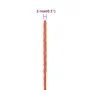 Orange polypropylene work rope 3 mm 25 m by vidaXL, Ropes and metal cords - Ref: Foro24-152918, Price: 9,14 €, Discount: %