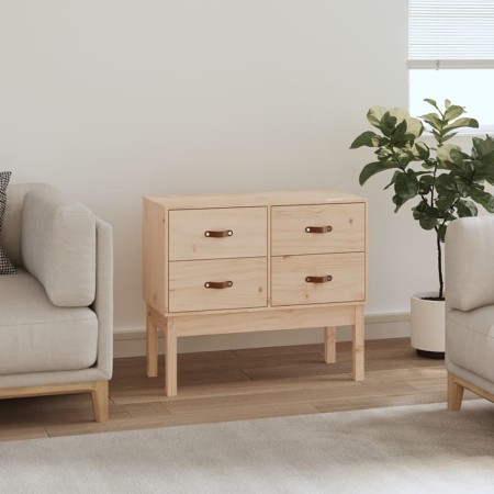 Mueble consola de madera maciza de pino 90x40x78 cm de vidaXL, Aparadores - Ref: Foro24-821739, Precio: 120,73 €, Descuento: %