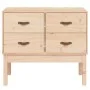 Mueble consola de madera maciza de pino 90x40x78 cm de vidaXL, Aparadores - Ref: Foro24-821739, Precio: 119,21 €, Descuento: %