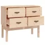 Mueble consola de madera maciza de pino 90x40x78 cm de vidaXL, Aparadores - Ref: Foro24-821739, Precio: 119,21 €, Descuento: %