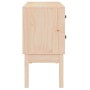 Mueble consola de madera maciza de pino 90x40x78 cm de vidaXL, Aparadores - Ref: Foro24-821739, Precio: 120,73 €, Descuento: %