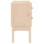 Mueble consola de madera maciza de pino 90x40x78 cm de vidaXL, Aparadores - Ref: Foro24-821739, Precio: 119,21 €, Descuento: %
