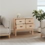 Mueble consola de madera maciza de pino 90x40x78 cm de vidaXL, Aparadores - Ref: Foro24-821739, Precio: 120,73 €, Descuento: %