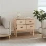Mueble consola de madera maciza de pino 90x40x78 cm de vidaXL, Aparadores - Ref: Foro24-821739, Precio: 119,21 €, Descuento: %