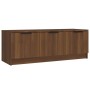 Mueble de TV madera contrachapada marrón roble 102x35x36,5 cm de vidaXL, Muebles TV - Ref: Foro24-817083, Precio: 71,61 €, De...