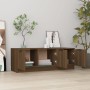 Mueble de TV madera contrachapada marrón roble 102x35x36,5 cm de vidaXL, Muebles TV - Ref: Foro24-817083, Precio: 71,61 €, De...