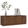 Mueble de TV madera contrachapada marrón roble 102x35x36,5 cm de vidaXL, Muebles TV - Ref: Foro24-817083, Precio: 71,61 €, De...