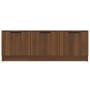Mueble de TV madera contrachapada marrón roble 102x35x36,5 cm de vidaXL, Muebles TV - Ref: Foro24-817083, Precio: 71,61 €, De...