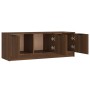 Mueble de TV madera contrachapada marrón roble 102x35x36,5 cm de vidaXL, Muebles TV - Ref: Foro24-817083, Precio: 71,61 €, De...