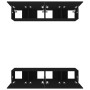 Set muebles de TV 4 uds madera contrachapada negro 80x30x30 cm de vidaXL, Muebles TV - Ref: Foro24-3114183, Precio: 190,99 €,...