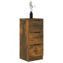 Aparadores 2 uds madera contrachapada roble ahumado 30x30x70 cm de vidaXL, Aparadores - Ref: Foro24-817013, Precio: 77,42 €, ...