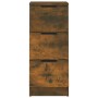 Aparadores 2 uds madera contrachapada roble ahumado 30x30x70 cm de vidaXL, Aparadores - Ref: Foro24-817013, Precio: 77,42 €, ...