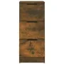 Aparadores 2 uds madera contrachapada roble ahumado 30x30x70 cm de vidaXL, Aparadores - Ref: Foro24-817013, Precio: 76,46 €, ...