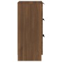 Aparador madera contrachapada color marrón roble 30x30x70 cm de vidaXL, Aparadores - Ref: Foro24-817016, Precio: 62,33 €, Des...