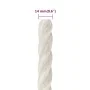 White polypropylene work rope 14 mm 250 m by vidaXL, Ropes and metal cords - Ref: Foro24-153063, Price: 121,02 €, Discount: %