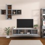 Set de muebles de TV 7 pzas madera contrachapada gris sonoma de vidaXL, Muebles TV - Ref: Foro24-3114508, Precio: 180,60 €, D...