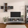 Set de muebles de TV 7 pzas madera contrachapada gris sonoma de vidaXL, Muebles TV - Ref: Foro24-3114508, Precio: 177,68 €, D...