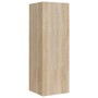 Set de muebles para TV 5 pzas madera contrachapada roble Sonoma de vidaXL, Muebles TV - Ref: Foro24-3114248, Precio: 177,86 €...