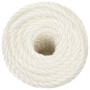 Cuerda de trabajo polipropileno blanco 10 mm 25 m de vidaXL, Sogas y cuerdas metálicas - Ref: Foro24-153050, Precio: 13,96 €,...