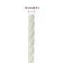Cuerda de trabajo polipropileno blanco 10 mm 25 m de vidaXL, Sogas y cuerdas metálicas - Ref: Foro24-153050, Precio: 13,70 €,...