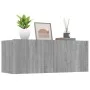 Muebles de TV 2 uds madera ingeniería gris Sonoma 80x30x30 cm de vidaXL, Muebles TV - Ref: Foro24-820464, Precio: 69,99 €, De...