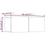 Muebles de TV 2 uds madera ingeniería gris Sonoma 80x30x30 cm de vidaXL, Muebles TV - Ref: Foro24-820464, Precio: 69,99 €, De...