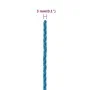 Cuerda de trabajo polipropileno azul 3 mm 100 m de vidaXL, Sogas y cuerdas metálicas - Ref: Foro24-152959, Precio: 12,72 €, D...