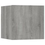 Set de muebles para TV 7 pzas madera contrachapada gris Sonoma de vidaXL, Muebles TV - Ref: Foro24-3114524, Precio: 207,42 €,...