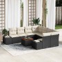 Conjunto de sofás de jardín 9 pcs Negro ratán sintético en Sofás de exterior | Comprar online en Foru.es