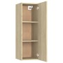 Set de muebles para TV 8 pzas madera contrachapada roble Sonoma de vidaXL, Muebles TV - Ref: Foro24-3114232, Precio: 364,51 €...