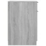 Armario de escritorio contrachapada gris Sonoma 33,5x50x75 cm de vidaXL, Taquillas y armarios de almacenamiento - Ref: Foro24...