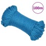 Cuerda de trabajo polipropileno azul 6 mm 100 m de vidaXL, Sogas y cuerdas metálicas - Ref: Foro24-152964, Precio: 14,37 €, D...