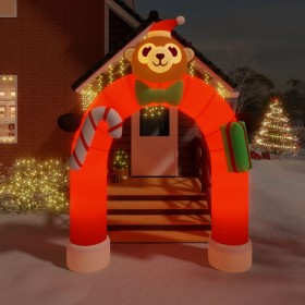 Puerta de arco inflable de Navidad con LED 380 cm de vidaXL, Luces de Navidad - Ref: Foro24-345321, Precio: 65,45 €, Descuent...