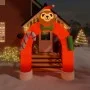 Puerta de arco inflable de Navidad con LED 380 cm de vidaXL, Luces de Navidad - Ref: Foro24-345321, Precio: 64,77 €, Descuent...