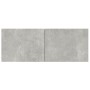 Set de muebles de TV 8 pzas madera contrachapada gris hormigón de vidaXL, Muebles TV - Ref: Foro24-3114417, Precio: 275,40 €,...