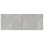 Muebles TV 4 uds madera contrachapada gris hormigón 80x30x30 cm de vidaXL, Muebles TV - Ref: Foro24-3114185, Precio: 157,58 €...