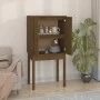 Aparador alto madera maciza de pino marrón miel 60x40x120 cm de vidaXL, Aparadores - Ref: Foro24-821747, Precio: 87,74 €, Des...