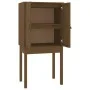 Aparador alto madera maciza de pino marrón miel 60x40x120 cm de vidaXL, Aparadores - Ref: Foro24-821747, Precio: 87,74 €, Des...