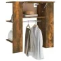 Mueble recibidor madera ingeniería roble ahumado 97,5x37x99 cm de vidaXL, Armarios y almacenamiento - Ref: Foro24-820514, Pre...