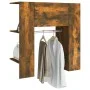 Mueble recibidor madera ingeniería roble ahumado 97,5x37x99 cm de vidaXL, Armarios y almacenamiento - Ref: Foro24-820514, Pre...
