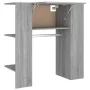 Mueble de recibidor madera ingeniería gris Sonoma 97,5x37x99 cm de vidaXL, Taquillas y armarios de almacenamiento - Ref: Foro...