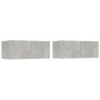 Set de muebles de TV 5 pzas madera contrachapada gris hormigón de vidaXL, Muebles TV - Ref: Foro24-3114433, Precio: 197,97 €,...