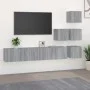 Mueble de pared para TV madera contrachapada gris sonoma de vidaXL, Muebles TV - Ref: Foro24-3114580, Precio: 155,67 €, Descu...