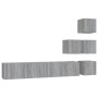Mueble de pared para TV madera contrachapada gris sonoma de vidaXL, Muebles TV - Ref: Foro24-3114580, Precio: 157,89 €, Descu...