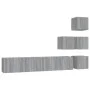 Mueble de pared para TV madera contrachapada gris sonoma de vidaXL, Muebles TV - Ref: Foro24-3114580, Precio: 155,67 €, Descu...