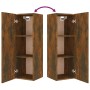 Set de muebles de TV 4 pzas madera contrachapada roble ahumado de vidaXL, Muebles TV - Ref: Foro24-3114203, Precio: 136,13 €,...