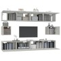 Set de muebles de TV 6 pzas madera contrachapada gris hormigón de vidaXL, Muebles TV - Ref: Foro24-3114369, Precio: 219,72 €,...
