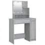 LED vanity set in gray Sonoma plywood by vidaXL, Bedroom Dressers - Ref: Foro24-3114121, Price: 115,39 €, Discount: %